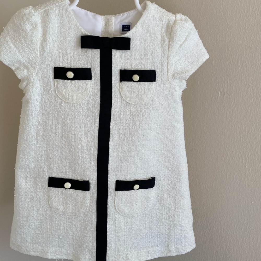 Janie and Jack cream dress